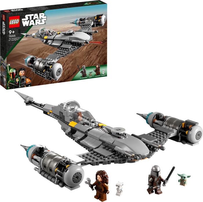 LEGO Star Wars: The Mandalorian's N-1 Starfighter 75325 right side