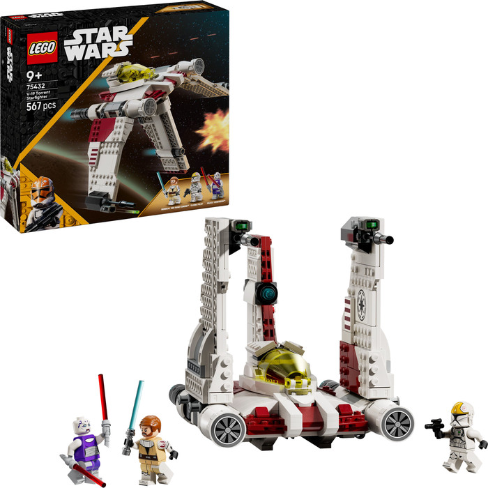 LEGO Star Wars V-19 Torrent-Sternjäger 75432 rechte seite