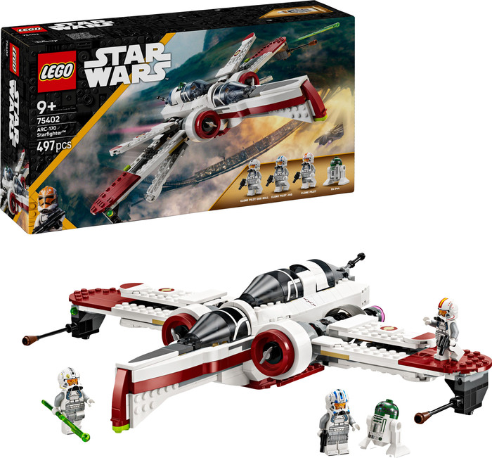 LEGO Star Wars ARC-170 Starfighter 75402 right side