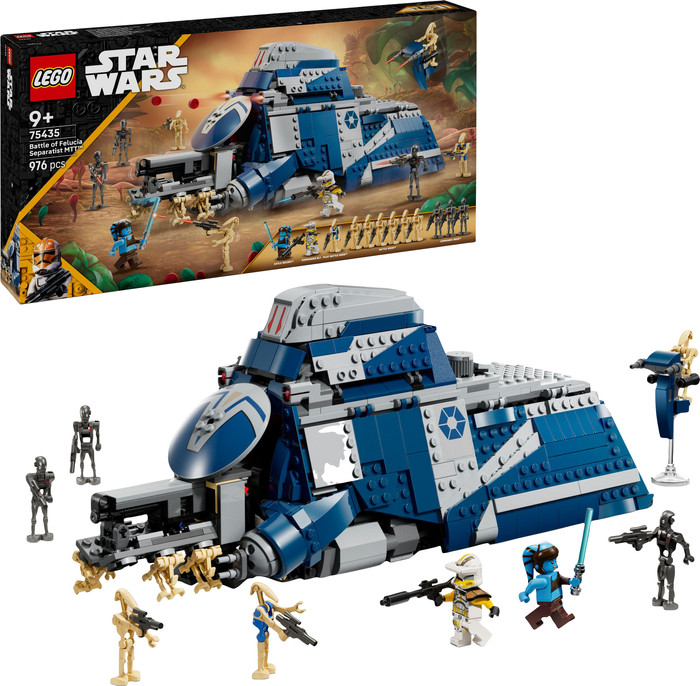 LEGO Star Wars Battle of Felucia Separatist MTT 75435 right side