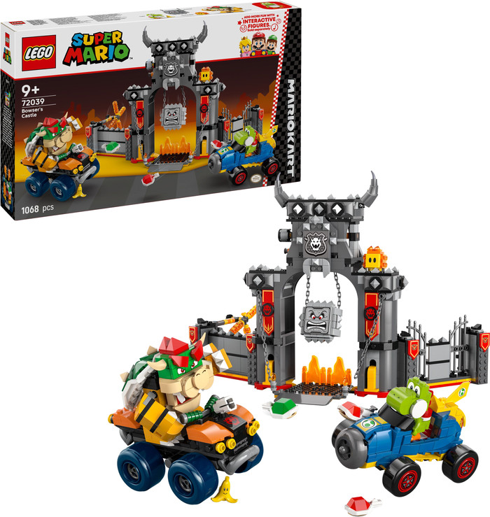 LEGO Super Mario Mario Kart - Bowsers Festung 72039 rechte seite