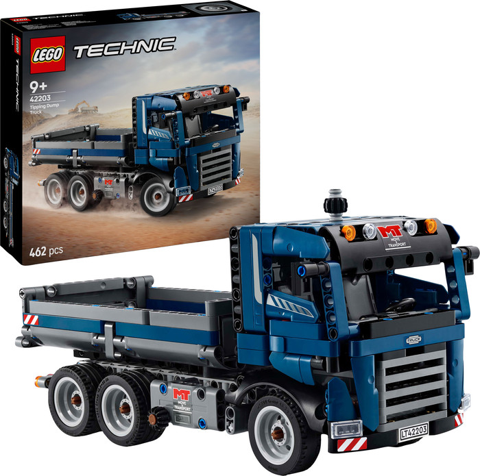 LEGO Technic Tipping Dump Truck 42203 right side