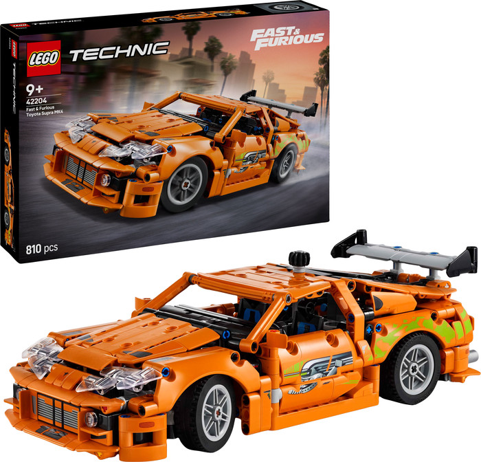 LEGO Technic Fast and Furious Toyota Supra MK4 42204 right side
