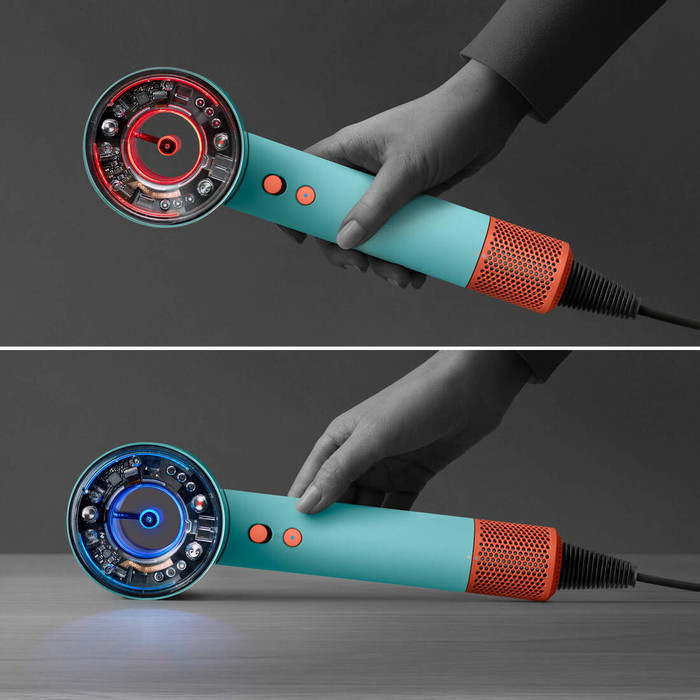 Dyson Supersonic Nural Samtrot/Gold visueller lieferant