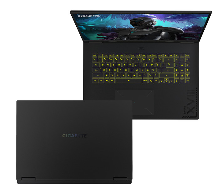 GIGABYTE GAMING A18 3VHK3DEC64SH - 18'' - AMD Ryzen 7 - 32GB RAM/1TB SSD - RTX 5060 rückseite