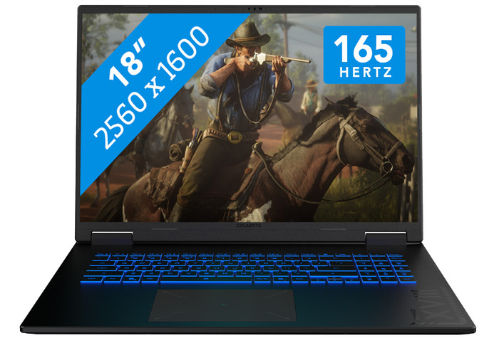 GIGABYTE GAMING A18 3WHK3DEC64SH - 18'' - AMD Ryzen 7 - 32GB RAM/1TB SSD - RTX 5070 Main Image