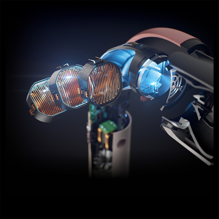 Dyson Supersonic r Straight+Wavy Red Velvet visueller lieferant