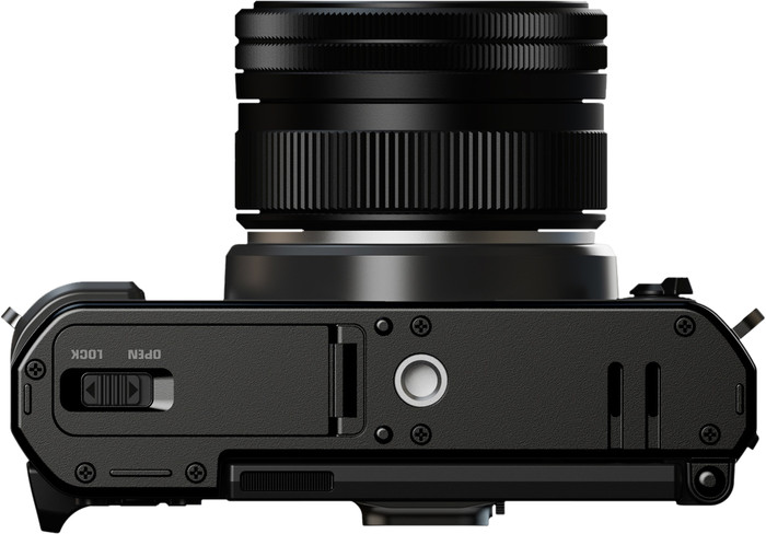 Yashica FX-D S300 Digital Film Simulation Kamera Schwarz unten