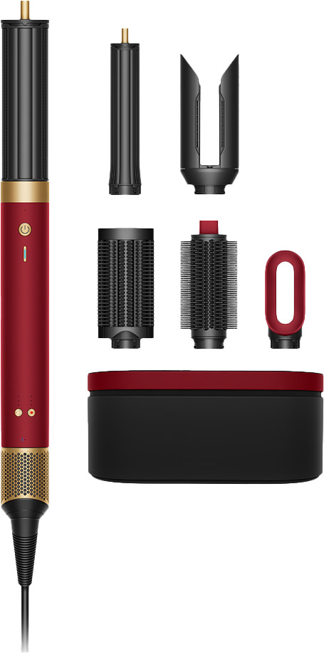 Dyson Airwrap Co-anda2x Straight+Wavy Red Velvet Main Image