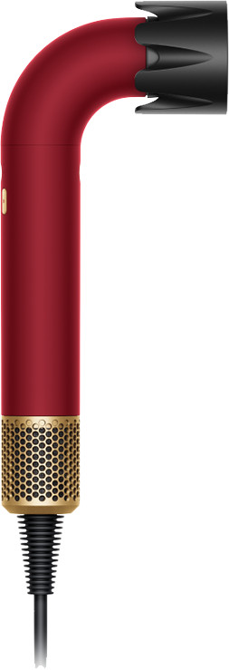 Dyson Supersonic r Curly+Coily Red Velvet linke seite