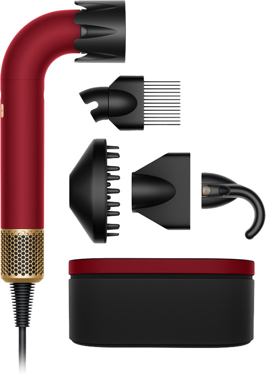 Dyson Supersonic r Curly+Coily Red Velvet Main Image