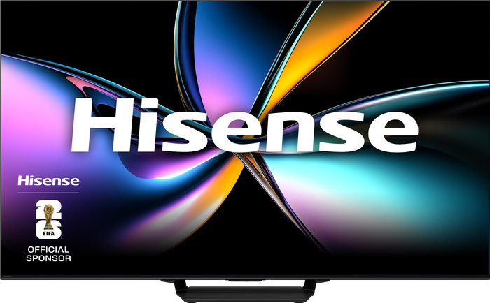 Hisense 85 Zoll ULED Mini-LED U79Q PRO (2025) + Hisense AX3120Q vorne