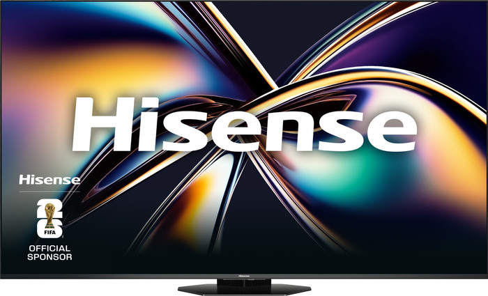 Hisense 55 inches ULED Mini-LED U8Q (2025) + Hisense AX3120Q front