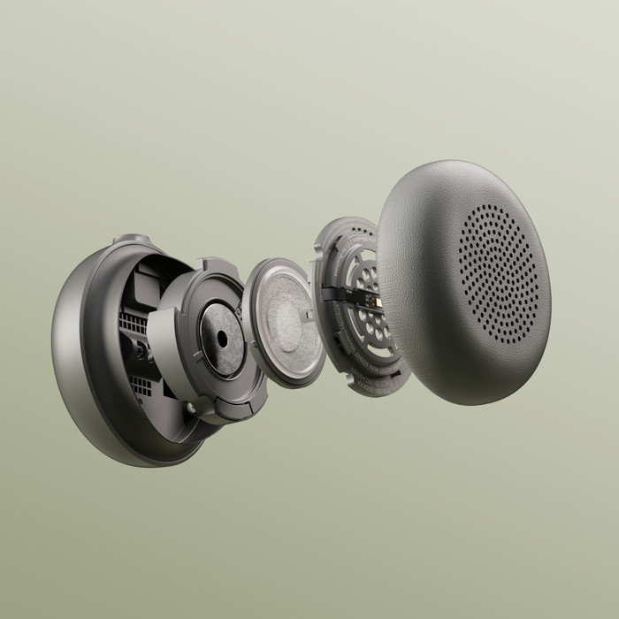 Logitech Zone Wireless 2 ES Schwarz detail