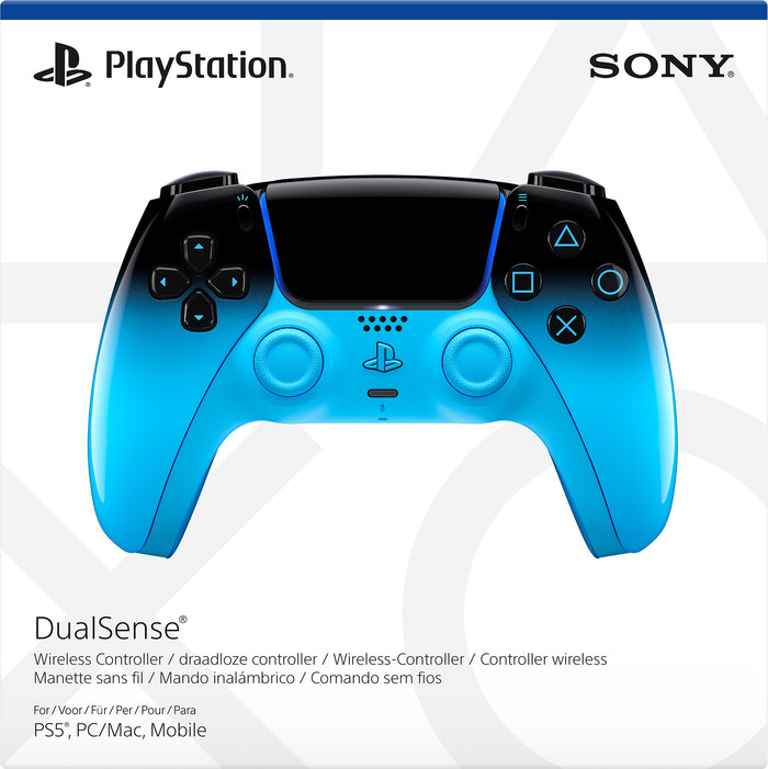 Sony Playstation 5 DualSense Kabelloser Controller Rhythm Blue verpackung