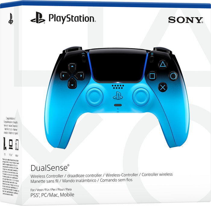Sony Playstation 5 DualSense Kabelloser Controller Rhythm Blue verpackung