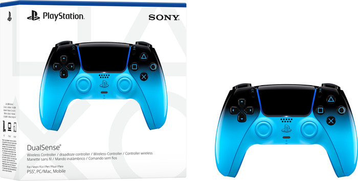 Sony Playstation 5 DualSense Kabelloser Controller Rhythm Blue verpackung