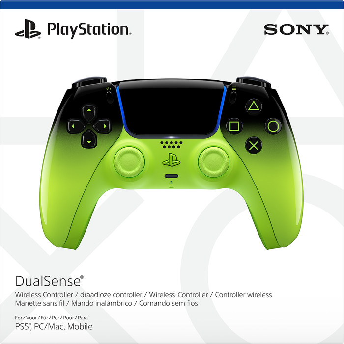 Sony PlayStation 5 DualSense Kabelloser Controller Remix Green verpackung