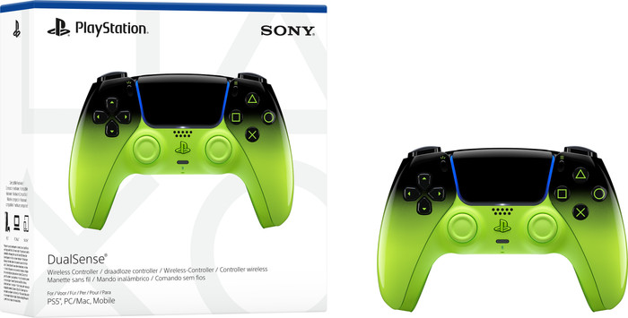Sony PlayStation 5 DualSense Kabelloser Controller Remix Green verpackung