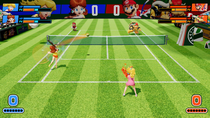 Nintendo Mario Tennis Fever Nintendo Switch 2 produkt in gebrauch
