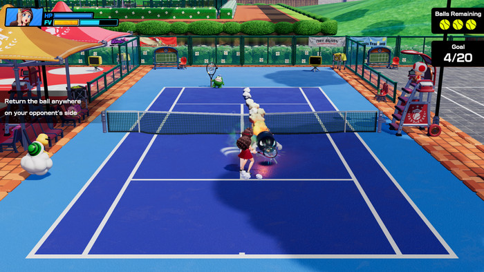 Nintendo Mario Tennis Fever Nintendo Switch 2 produkt in gebrauch