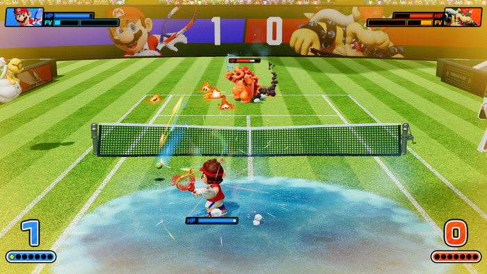 Nintendo Mario Tennis Fever Nintendo Switch 2 produkt in gebrauch
