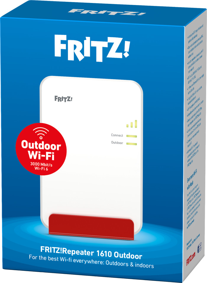 AVM FRITZ!Repeater 1610 Outdoor verpackung