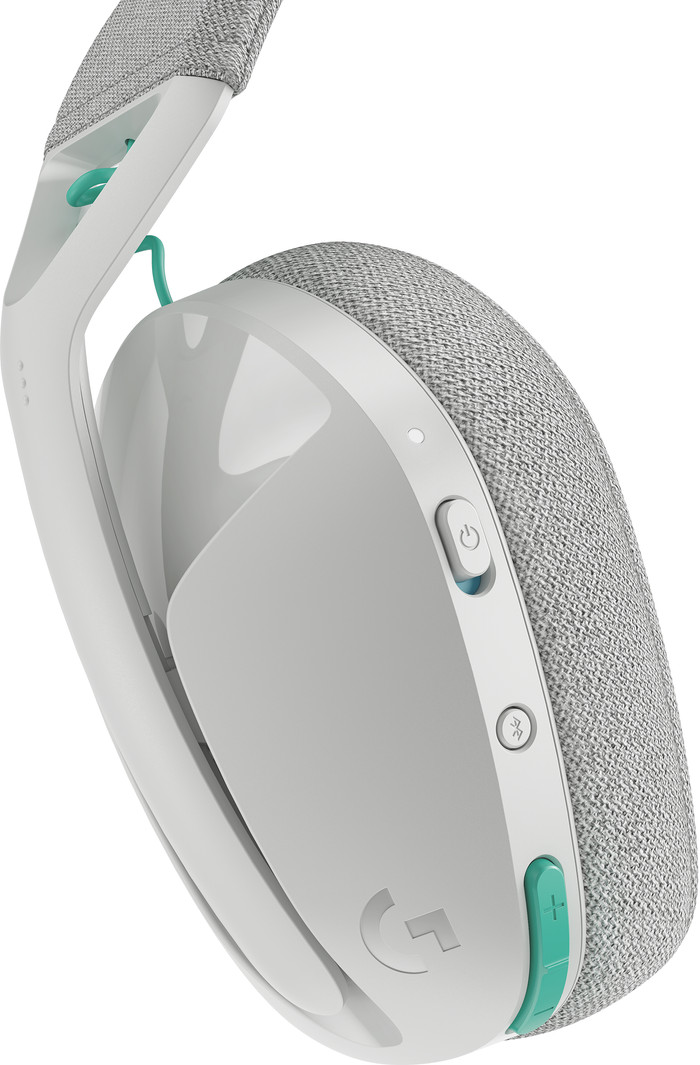 Logitech G321 Lightspeed Kabelloses Gaming-Headset Weiß detail
