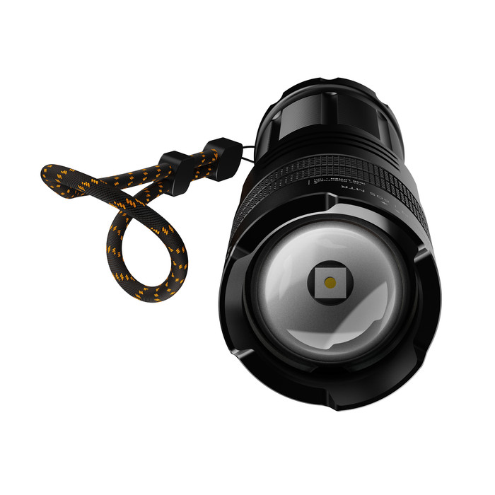 Xtorm Powerbank mit Taschenlampe 10.500 mAh mit Schnellladen Schwarz unten