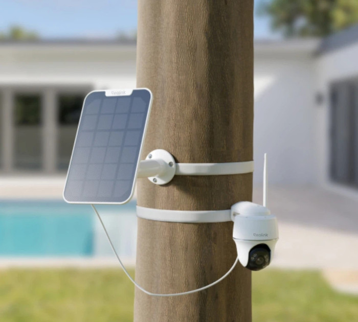 Reolink Argus B430 + Solar Panel produkt in gebrauch
