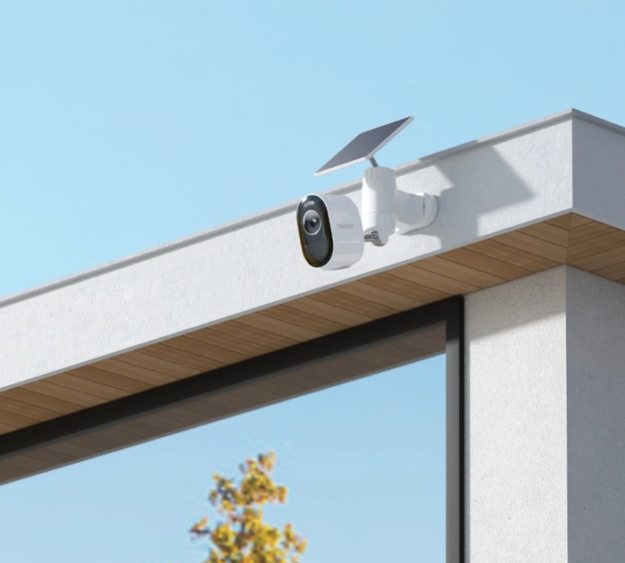 Reolink Argus B330 + Solar Panel Lite produkt in gebrauch