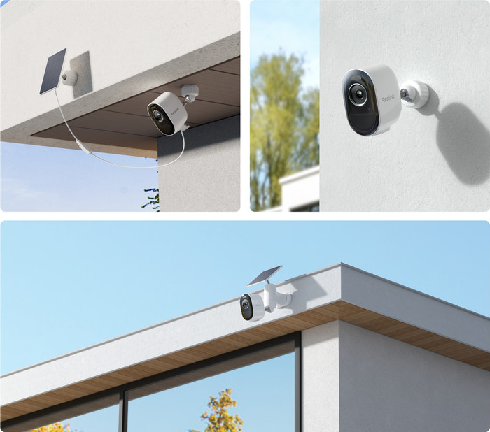 Reolink Argus B330 + Solar Panel Lite produkt in gebrauch