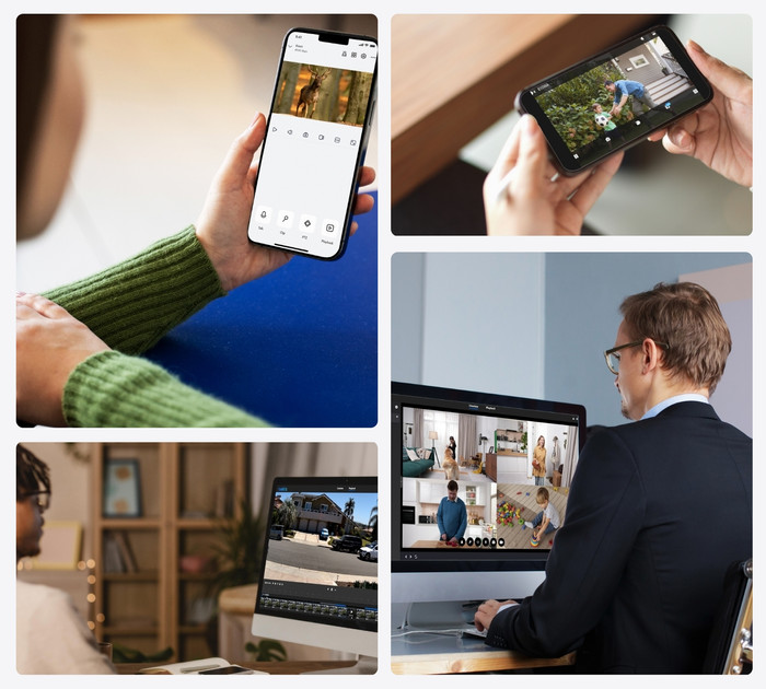 Reolink Argus B330 + Solar Panel Lite produkt in gebrauch