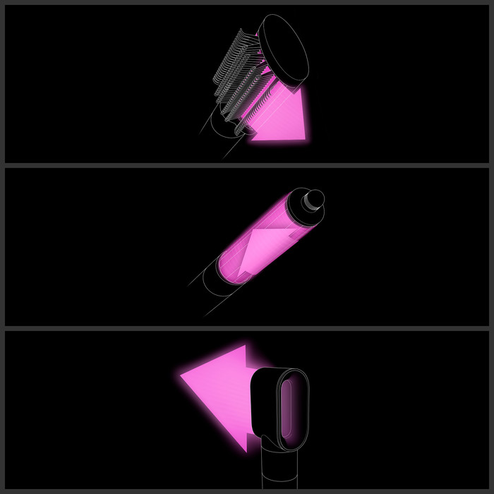 Dyson Airwrap Origin Nickel/Kupfer visueller lieferant