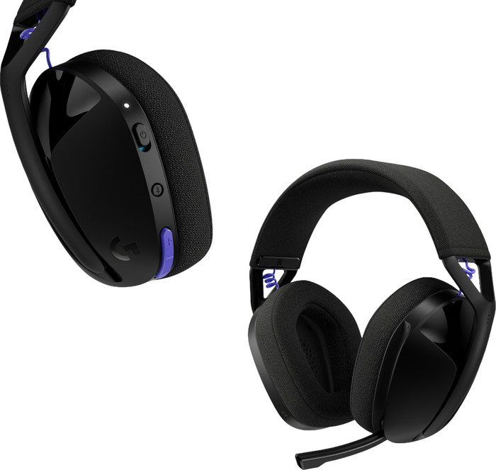 Logitech G321 Lightspeed Kabelloses Gaming-Headset Schwarz detail