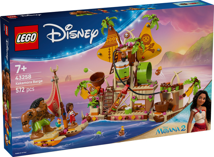 LEGO Disney Vaiana 2 Kakamora-Barge 43258 verpackung