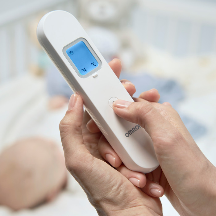 Omron Gentle Temp 730 produkt in gebrauch