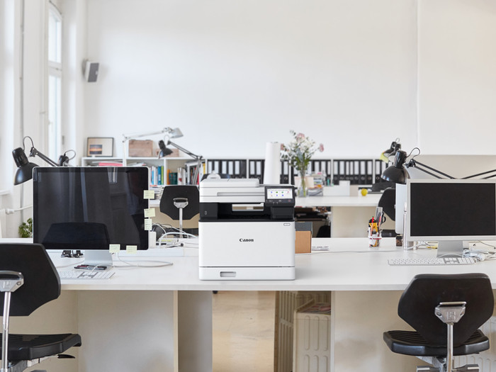 Canon MF754 CDW II produkt in gebrauch