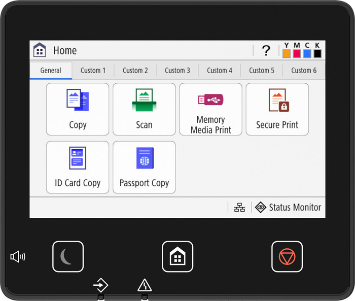 Canon MF667 CDW detail