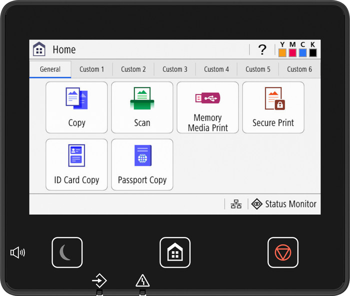 Canon MF664 CDW detail