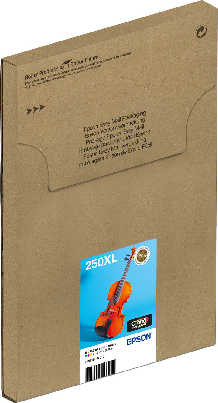 Epson Multi-pack 6 Colors 250XL Ink Easymail Main Image