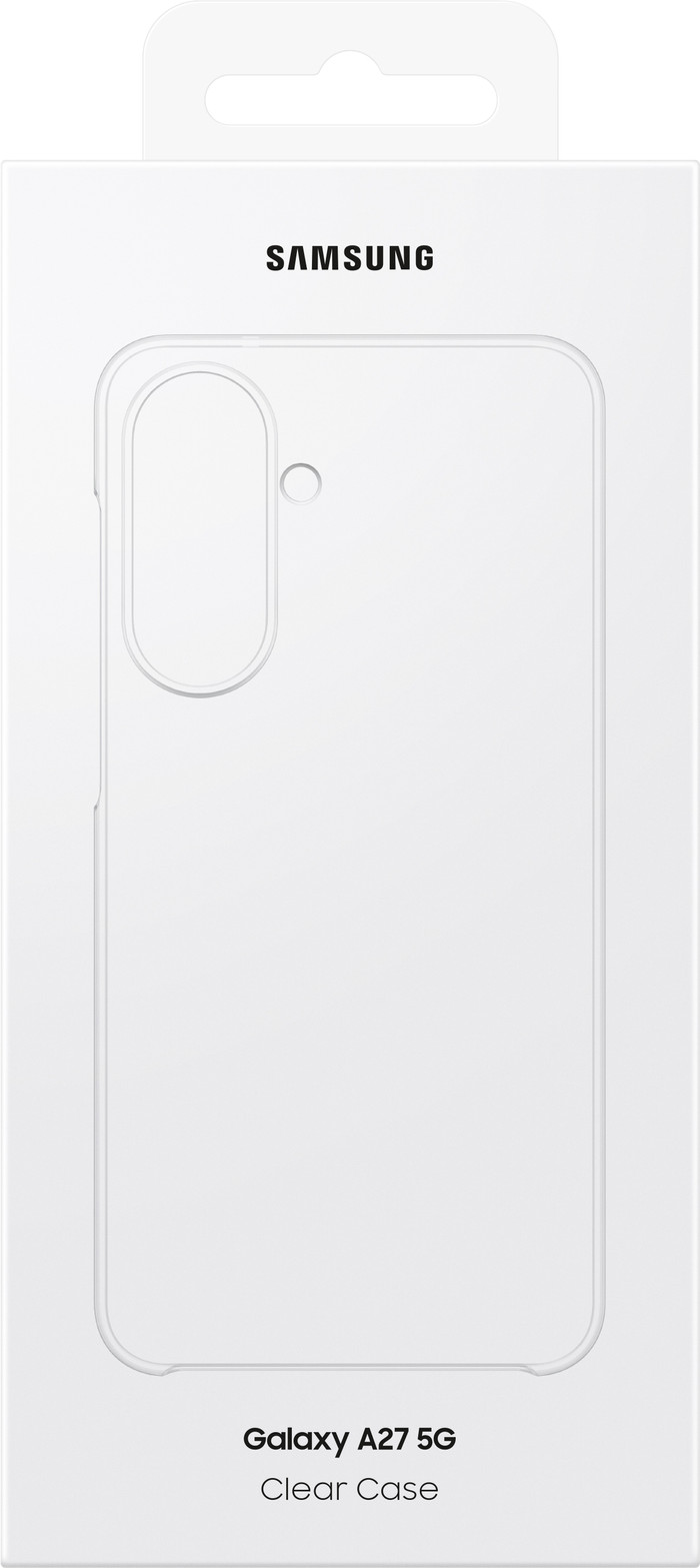 Samsung Galaxy A27 Card Slot Backcover Transparent verpackung