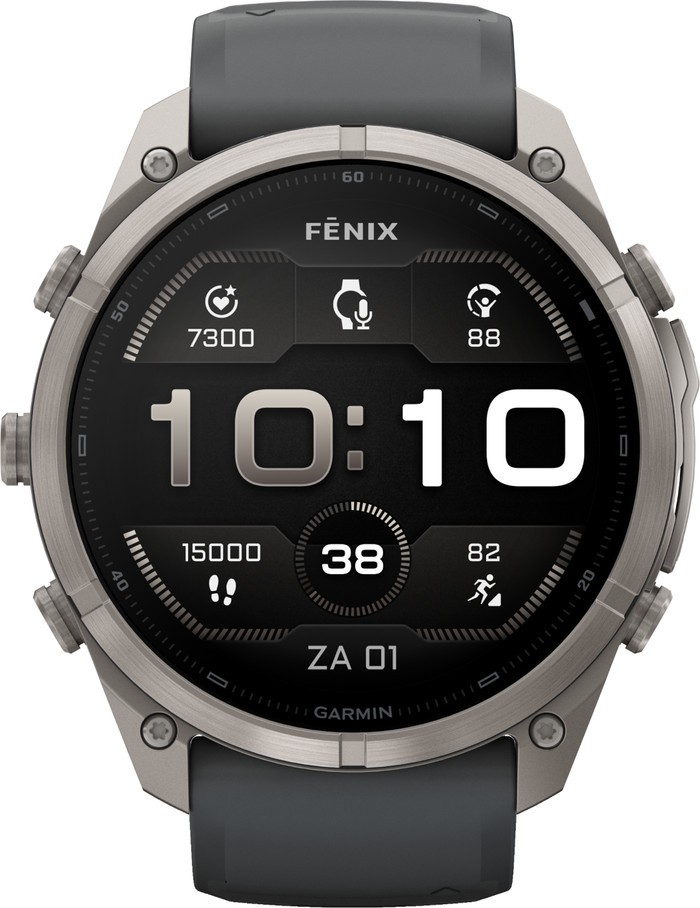 Garmin Fenix 9 Pro Black 51mm front