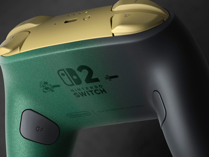 Nintendo Switch 2 Pro Controller The Legend of Zelda Edition zum 40. Jubiläum detail