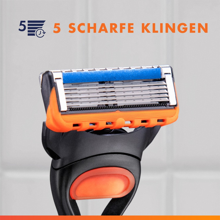 Gillette Fusion5 + 11 Ersatzklingen detail