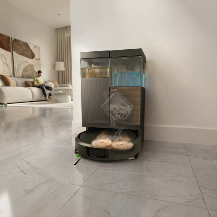 iRobot Roomba Combo Plus 575 Black product in use