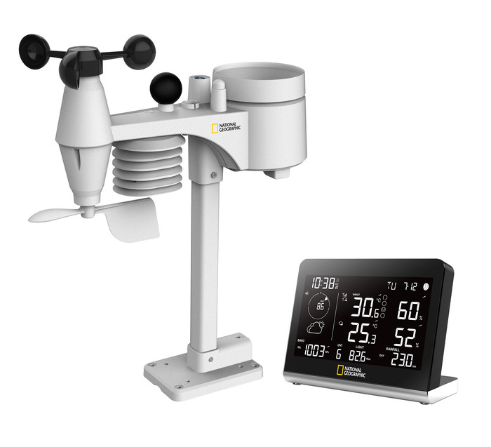 National Geographic Kabellose Wetterstation SC 8-in-1 Außensensor Main Image