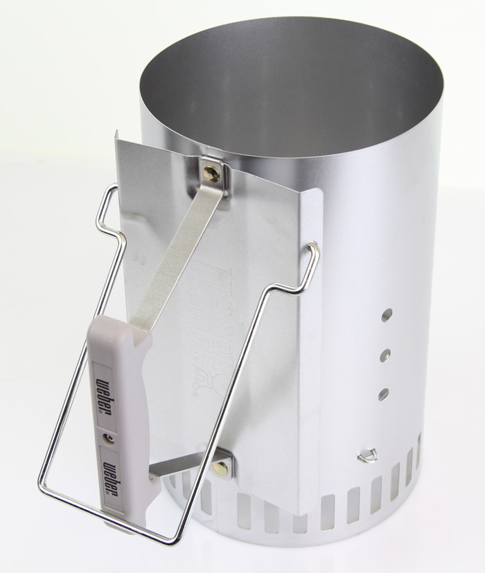 Weber Anzündkamin Groß linke seite