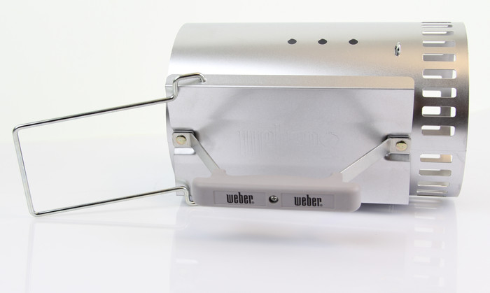 Weber Anzündkamin Groß rückseite