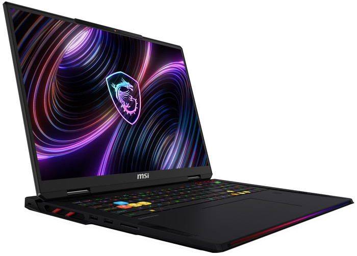 MSI Raider 18 Max HX A2WI-1075 - 18" - Intel Core Ultra 9 - 32GB RAM/2TB SSD - RTX 5080 linke seite